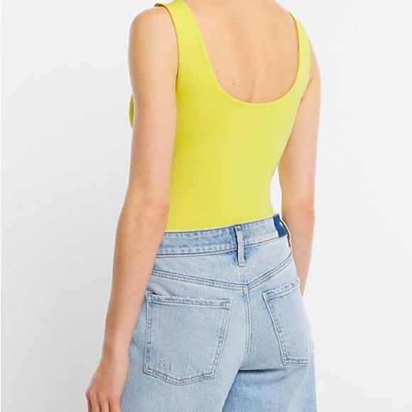 Express Green Fitted bodysuit - Picture 2 of 6